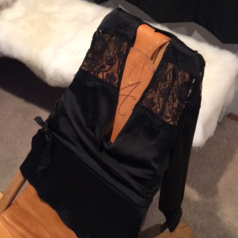 Long Sleeve Wrap Top